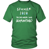 Summer 2020 The One Where I Was Quarantined | Dad Gift | Mom Gift | Birthday Gift | Funny Tshirt | Family Gift |