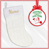 PERSONALIZED Christmas Stocking, Christmas stockings, Custom stocking, Monogrammed stocking, Embroidered, Holiday Gift