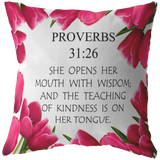 Christian Gift for Women | Christian Pillow Gift | Scripture Pillow | House Warming Gift | Mom Gift | Family Gift
