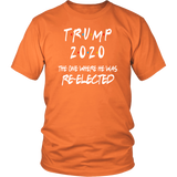 TRUMP 2020 The One Where HE Was Re-elected | Dad Gift | Mom Gift | Birthday Gift | Funny Tshirt | Family Gift |