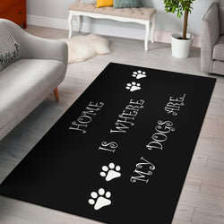 Dog Rug | Dog Lovers Gift | Home warming gift | Holiday Gift Family Gift