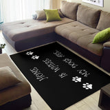 Dog Rug | Dog Lovers Gift | Home warming gift | Holiday Gift Family Gift