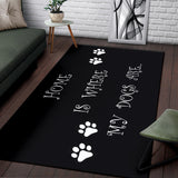 Dog Rug | Dog Lovers Gift | Home warming gift | Holiday Gift Family Gift