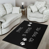 Dog Rug | Dog Lovers Gift | Home warming gift | Holiday Gift Family Gift