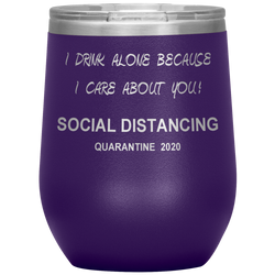 Quarantine 2020 Wine Tumbler Gift | Mother's Day Gift | Funny Gift For Mom | Birthday Gift | Mother in law Gift | Funny Mom Tumbler