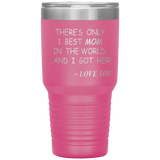 Best Mom | Mother's Day Gift | Gift For Mom | Mom Tumbler Gift | Mother-in-law Gift | Best Mom Gift | Personalized Tumbler