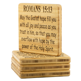 Christian Gift | Wood Coasters | Christian Mom Gift | Christian Dad Gift | Coasters | Scripture | Bible Verses