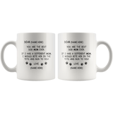 Dog Mom Custom Mug | Gift For Mom | Mother's Day Gift | Funny Gift For Mom | Funny Mom Mug | Funny Mother-in-law Gift | Funny Mother's Day Gift | Best Mom Gift |