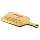 Christian Gift For Women | Cutting Board Scripture Etched | Mother's Day Gift | Proverbs 31:29 | Mother in law Gift | Mom Gift | Best Mom