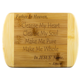 Father In Heaven  | Christian Gift | Cutting Board | House Warming Gift | Christian Mom Gift | Christian Dad Gift | Family Gift |