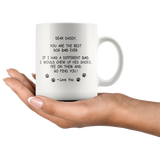 Father's Day Gift | Dog Dad | Fathers Day | Best Dad | Best Dog Dad | Funny Dog Mug | Father in Law Gift |