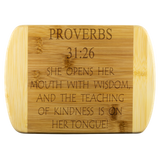 Teacher Gift | Christian Women Gift | Scripture Cutting Board | Mother's Gift | Mother in law Gift | Moms Gift