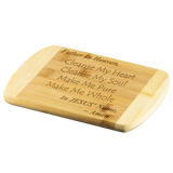 Father In Heaven  | Christian Gift | Cutting Board | House Warming Gift | Christian Mom Gift | Christian Dad Gift | Family Gift |